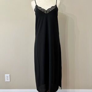 1.State Black Lace Slip Dress Size Small​​​